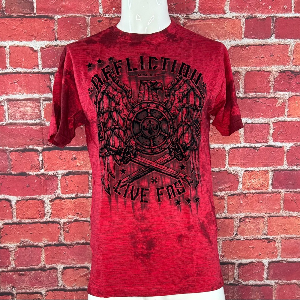 Affliction Men's Short Sleeve Graphic T-shirt - Multiple Sizes- NWT